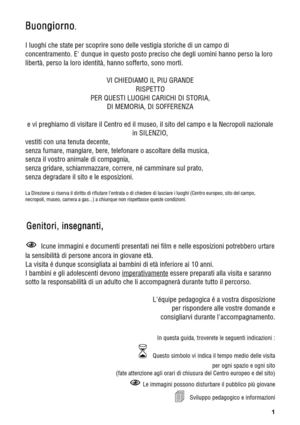 Vademecum per la visita Struthof