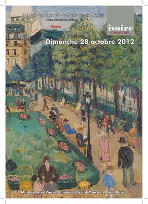 TABLEAUX - MOBILIER - OBJETS D\'ART  XVIIème, XVIIIème, XIXème et XXème 28-10-2012