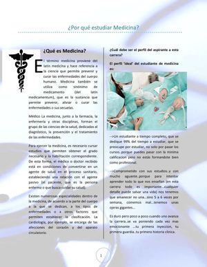 por qué estudiar Medicina?