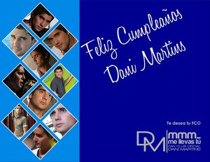 Feliz Cumpleaños Dani
