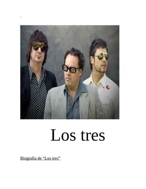 Los tres