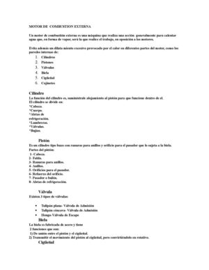 MOTOR DE COMBUSTION EXTERNA 