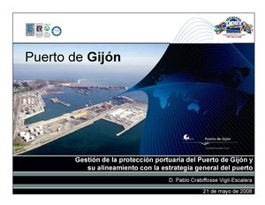 Puerto Gijón - II Foro PBIP