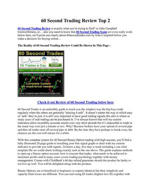 60 second trades john campbell