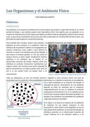 Los Organismos y el Ambiente