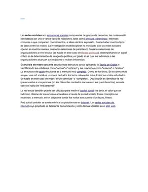 Informasion redes sociales