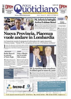 Polis 20 ottobre 2012