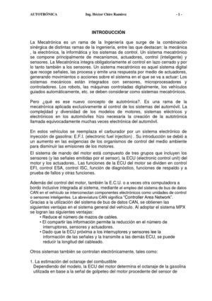 Mecatrónica y autotrónica