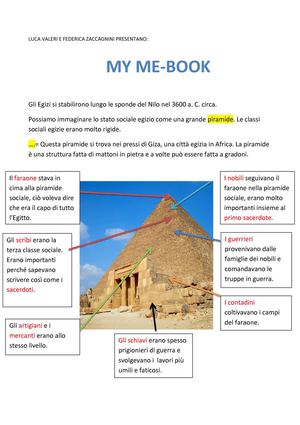 Luca e Federica Gli Egizi