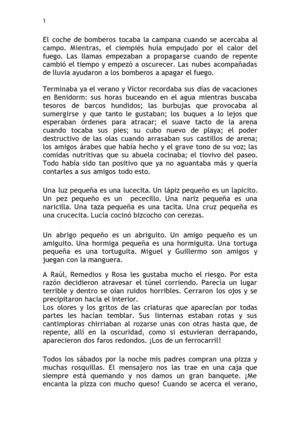 Dictados para primaria