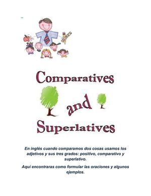 Adjetivos Comparativos y Superlativos