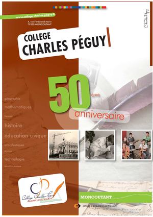 Collège Charles Péguy 50ème anniversaire