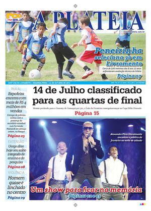 Segunda-feira, 22/10/12