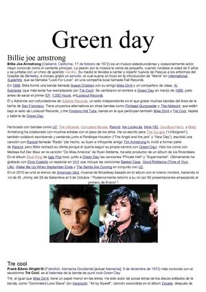 green day