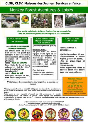 MONKEY FOREST- OMJ 2013