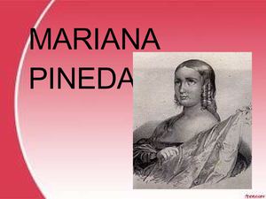 MARIANA PINEDA