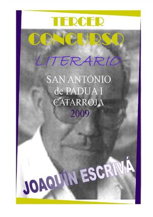 Concurso Literario 2009