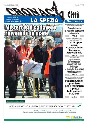 Cronaca4 di Mercoledì 24 Ottobre 2012