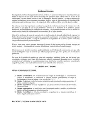 prueba de los hechos negativos