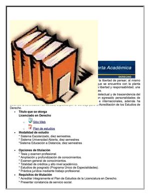 DEMANDA DE LA CARRERA DE DERECHO