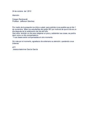 segunda carta