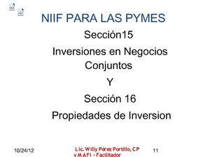 Inversiones Conjuntas