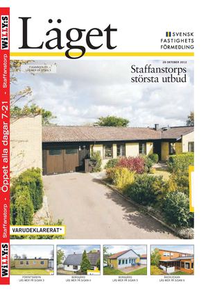 SvensskFastighetsförmedling Oktober 2012 