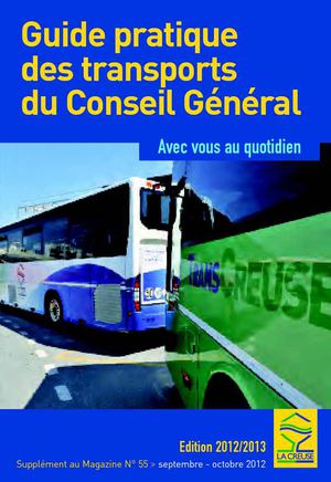 Guide Transports du Conseil Général de la Creuse