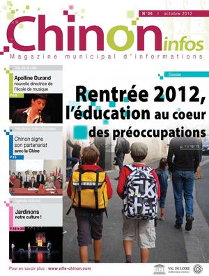 Chinon Infos - Octobre 2012