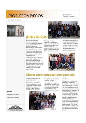 Nos Movemos Curso 2011 2012