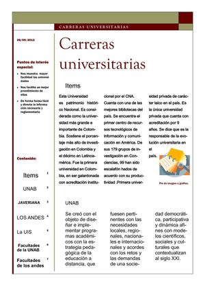 Universidades de Colombia