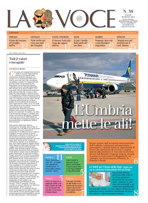 La Voce n° 38 del 26 Ottobre 2012