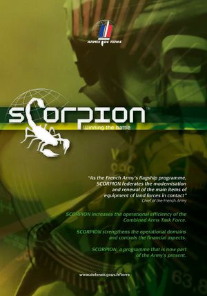 Plaquette Scorpion (Anglais)
