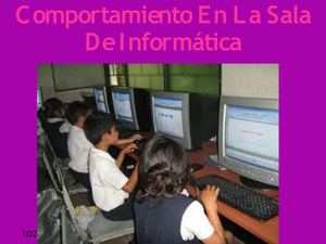 Comportamiento En La Sala De Informatica