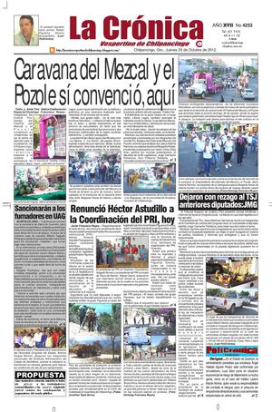 La Cronica 25 de octubre