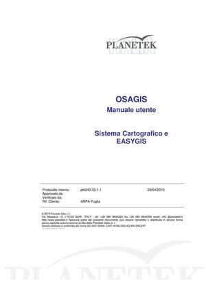 ArpaGIS - Manuale Utente