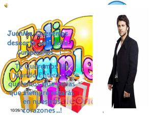 Feliz Cumpleaños JuanMa