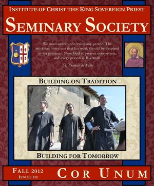 Seminary Society Newsletter Issue 3 