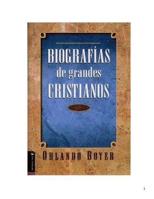 Biografías de Grandes cristianos