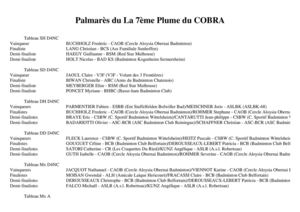 Tournoi de COLMAR -- 06 et 07 Octobre 2012 