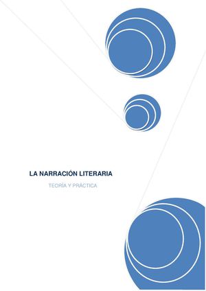 LA NARRACIÓN LITERARIA (teoría y ejercicios)