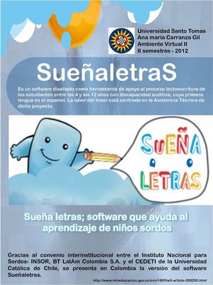Software de educativo para sordos