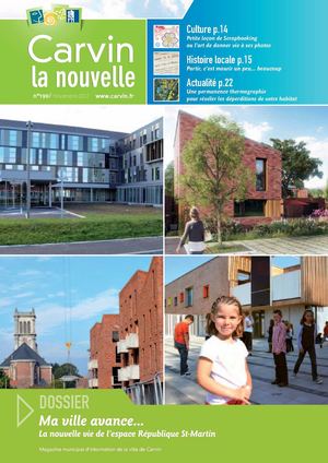 Carvin la nouvelle, n°190 - Novembre 2012