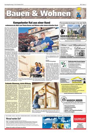 Bauen & Wohnen Herbst 2012