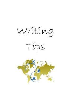 Writing Tips