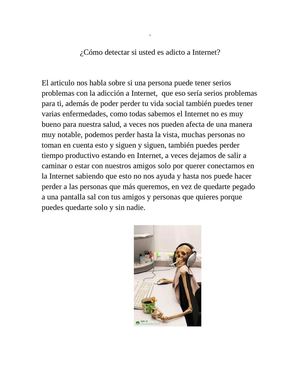 Adicción al Internet