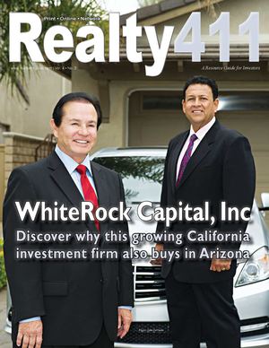 Realty411 Magazine - The Magazine By Investors for Investors is RIGHT HERE FOR FREE!!! Read success stories and tips from the most successful investors in the nation