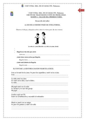 Sesión 1. Taller Primer curso.