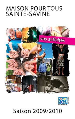 Les activités de Sainte-Savine 2009/2010