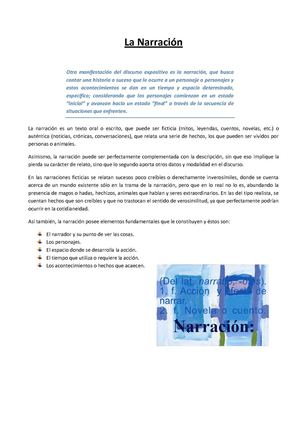 La Narración